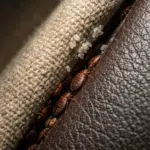 What are the red spots that appear on the skin?